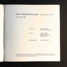 Ivan Vasilievich Kliun  Sketchbook Circa 1916-1922  Matignon Gallery  Inc   1983