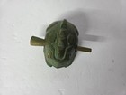 Vintage Hand-carved Wood Frog - Imitates Croaking Sound Percussion Frog Toy 4 5   