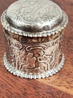 Antique German 930 Silver Container Lidded Jar Signed Sbl 32 6 Grams