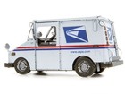 Model Kit Llv Mail Truck White  usps  united States Postal Service    moderate D