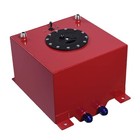 5 Gallon Fuel Cell Aluminum Tank 20l Universal With Level Sensor Red