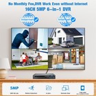 16 Channel Security Video Dvr Machine H 265 Encoding With 2tb Preinstalled Hdd