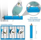 Bird Perches Stand Rope Ladder Hanging Swing Toys Parrots Cage Accessori  3 Pcs 