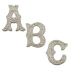 Springfield Leather Company 3 4  Sterling Silver Alphabet Letter Concho A-z