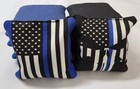 Cornhole Bean Bags - Corn Or Resin  set Of 8  Custom Printed Bags -- Single Side