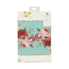 Vintage Style Table Cover Paper Tablecloth Floral Afternoon Tea Party Flowers