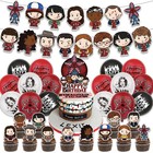 Stranger Things Kids Birthday Party Decor Banner Balloon Cake Topper Gift Set