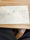 1943 Wwii Italian Navy Corvette Sfinge Haifa Palestine Censored Stampless Cover 