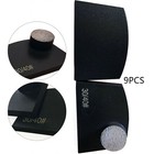 9pcs Diamond Grinding Round Button Lavina Edco Floor Concrete Grinder Grit 30 40