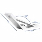 4pcs 135 Degree Angle Corner Brackets Connector 4040 Aluminum Extrusion Hardware