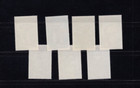 Nicaragua 1403-09 Mushroom 1985 Complete Set Ksc