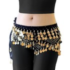 Gypsy Skirt Belly Dance Hip Scarf Dancing Dancer Pirate Costume Fortune Telle   