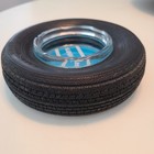 Vintage Goodyear Winged Foot Aqua Tred Advertising 6    Tire Ashtray Looks Unused