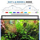 24 7 Led Aquarium Light For 30-36 Inch Fish Tank  Auto 56w For 30-36 Inch Tank
