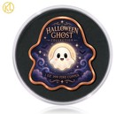 1pc Swirl Pastel Candy Ghost Shaped Copper Medal Treat Halloween Collectible