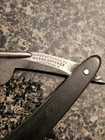 Vintage Wade   Butcher 3 4 Frameback Straight Razor