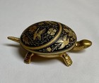 Defective Vintage Boj Eibar Espana Damascene Turtle Hotel Desk Bell From G3d