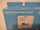 At t 1740 Digital Answering System Machine Time day Stamp  White      D