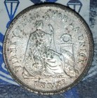 Peru 1 Dinero 1864     b292