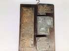 Vintage  Letterpress Printing Blocks
