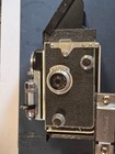 Vintage Rolleiflex Tlr Camera  1949  W  Schneider Xenar 75mm   Flash Bracket Gri