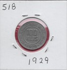 Brazil 100 Reis 1929 Symbolic Effigy Representing The Republic With A Semicircle