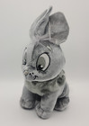 Neopets - Silver Cybunny Plush - Htf - No Hang Tag - Good Condition