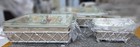 New Temptations Flora Daisy Set Of 3  Bakeware With Racks trivets And Lids  New