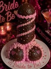 Novelty Penis Cake Mold Silicone Bachelorette Party Baking Pan 11 Inch Pink
