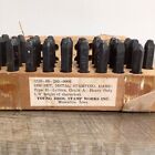 Vintage Young Bros Die Set Metal Stamping Letter A-z Stamp Punch Set 1 8 