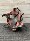 Used Isi Adjustable Gas Mask Maroon 071 332 02