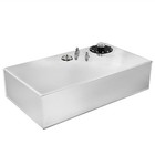 14 27 Gallon 54l Top Feed Aluminum Fuel Cell Tank With Cap Level Sender