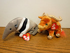 Lot Of 13 Ty Beanie Babies Wildlife Zoo Animals Theme All Mint W  Swing Tags Mwt
