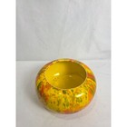 Vintage California Pottery Drip Glazed Large Decorative Ceramic Bowl
