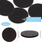 Furniture Pads For Protecting 144pcs Felt Pads Hardwood Floors Round Floor Prote