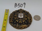 Heraldic Europe Eagle Badge Coat Of Arms Pin Medal With Sword Antique Crest 3 