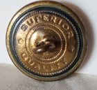 Bb United States Lines Steamship Uniform Button Medium Gilt Vcv Iii 88 28