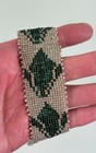 Antique Native American Plains Indian Ceremonial Beaded Sash Band Necklace  3