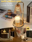 Godonlif Gold Candle Warmer Lamp Cycle Timer Birthday Gifts For Women Mom Her