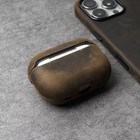 Genuine Leather Case For Apple Airpods Pro 3 2 Luxury Cowhide Headset Cover Case