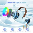 Karaoke Machine  Portable Bluetooth Speaker With 2 Wireless Microphones For     