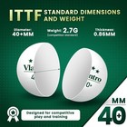 Ping Pong Balls  24 Pack 3-star Premium White Table Tennis Balls 40  Abs
