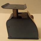 Vintage collectable Mite Postal Scale Blue B-t Company Milwaukee Wisconsin 1952