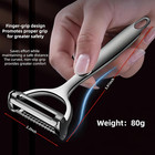 Multifunction Vegetable Peeler Julienne Peeler For Kitchen   Stainless Steel 2