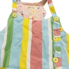 Matilda Jane Cali Queen Romper Size 4 Girls Colorful Summer Overalls New