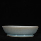 5 7  China Old Antique Porcelain Song Dynasty Ru Kiln Brush Wash Free Shipping