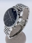 Emporio Armani Automatic Watch Analog Nvy Slv Ar 1648