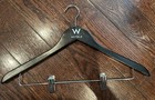 Rare W Hotel Nyc New York  Modern Coat Clothes Shirt Suit Black Wood Hanger