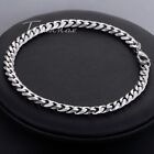 5mm Stainless Steel Curb Chain Anklet ankle Bracelet 8  9  10  11 