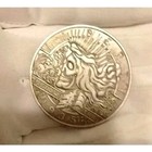 Antique Morgan Dollar Hobo Nickel Coin 1935 Skull Peace Dollar Lady Liberty